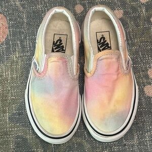 Vans Pastel Tie-Dye Slip-On Sneakers